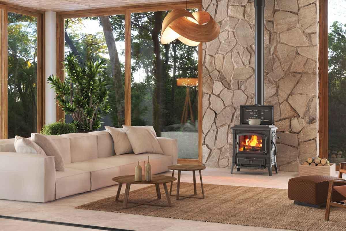 Kaminofen Isetta con cerchiEvo von La Nordica